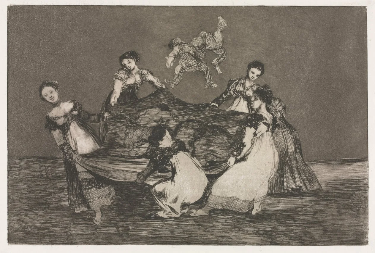 The Proverbs: Feminine Folly, detail