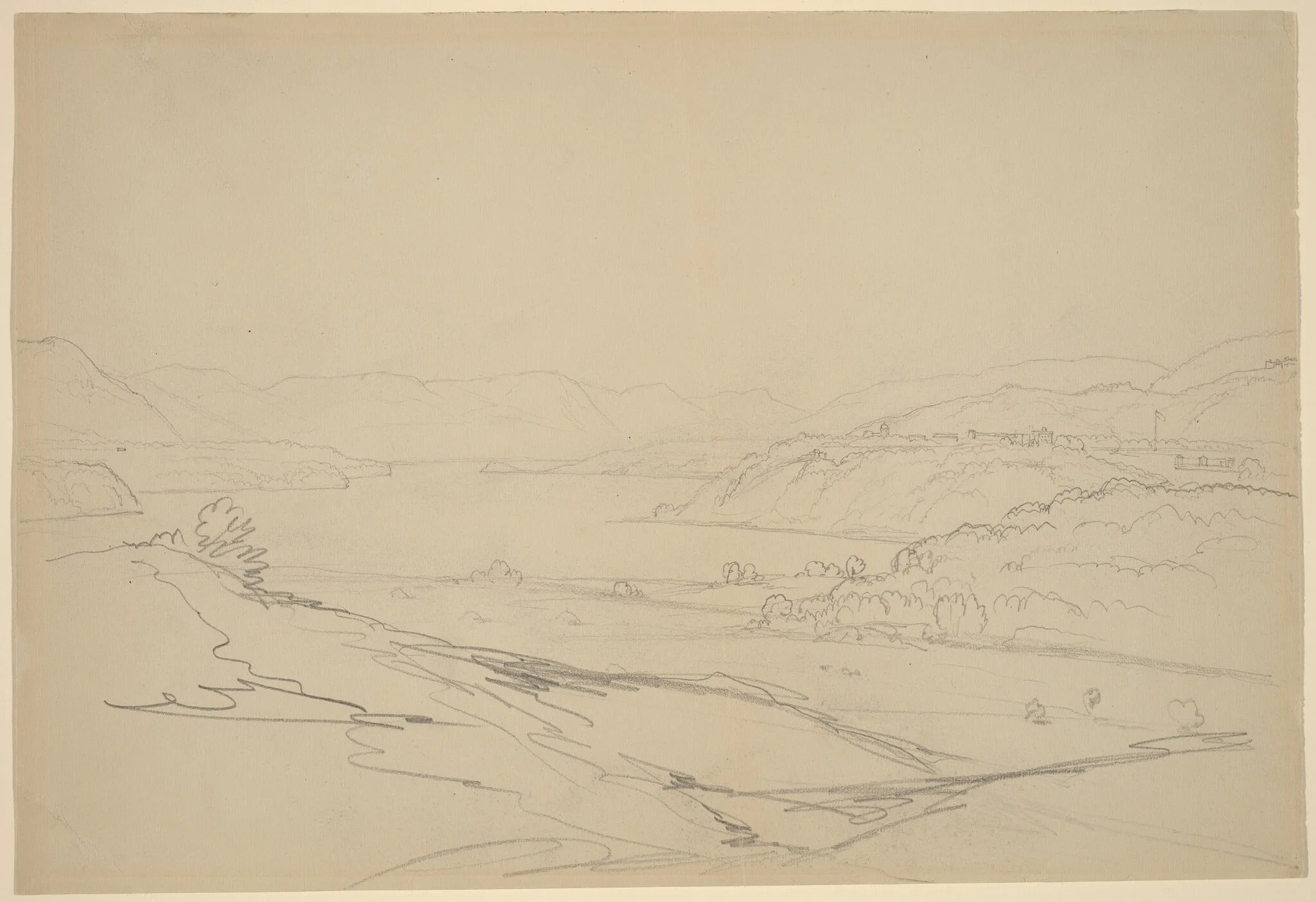 West Point from Storm King, detail
