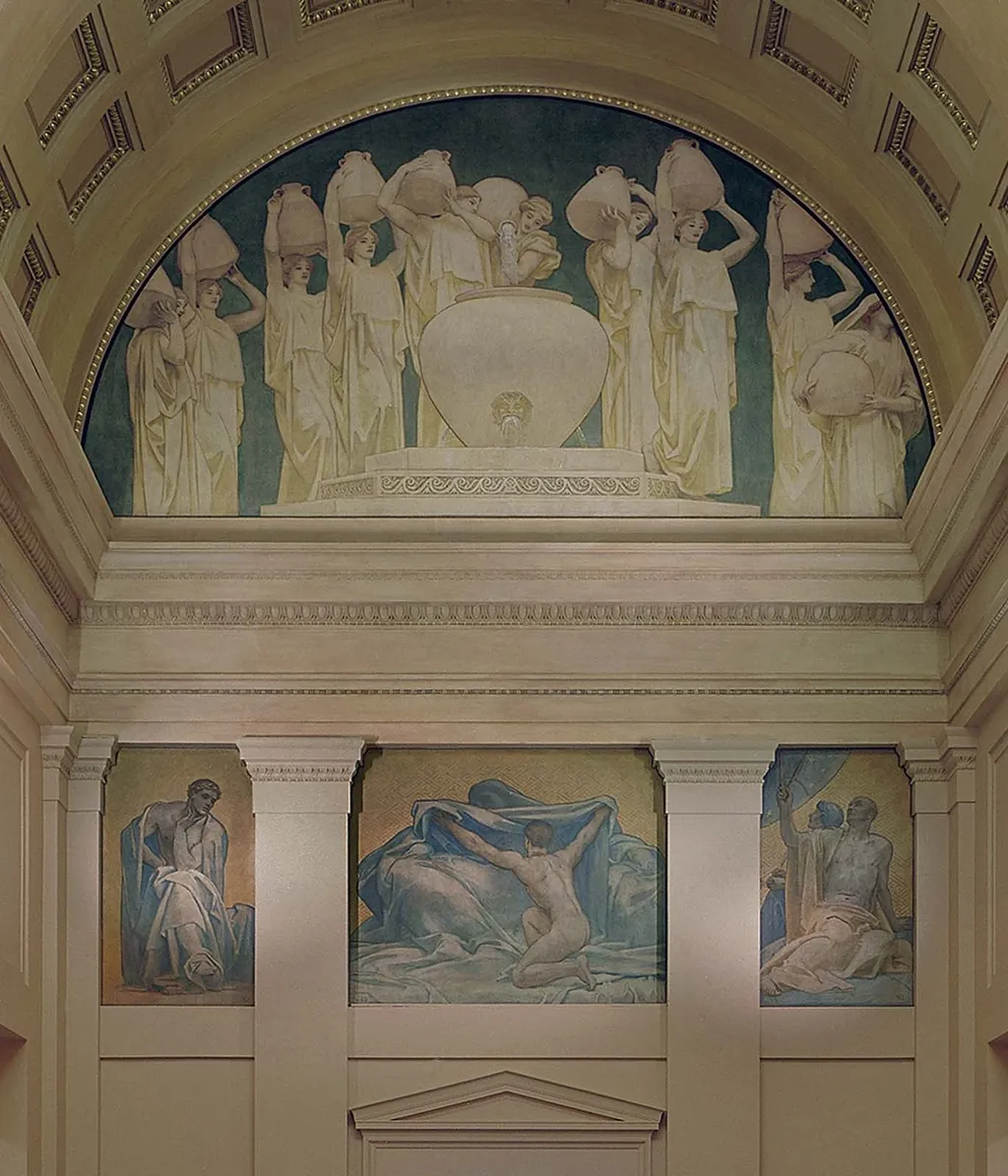 Philosophy, by John Singer Sargent, oil, 1900