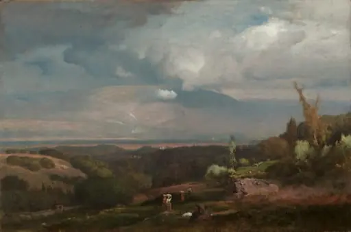 Approaching Storm from the Alban Hills, by George Inness, unspecified, 1871