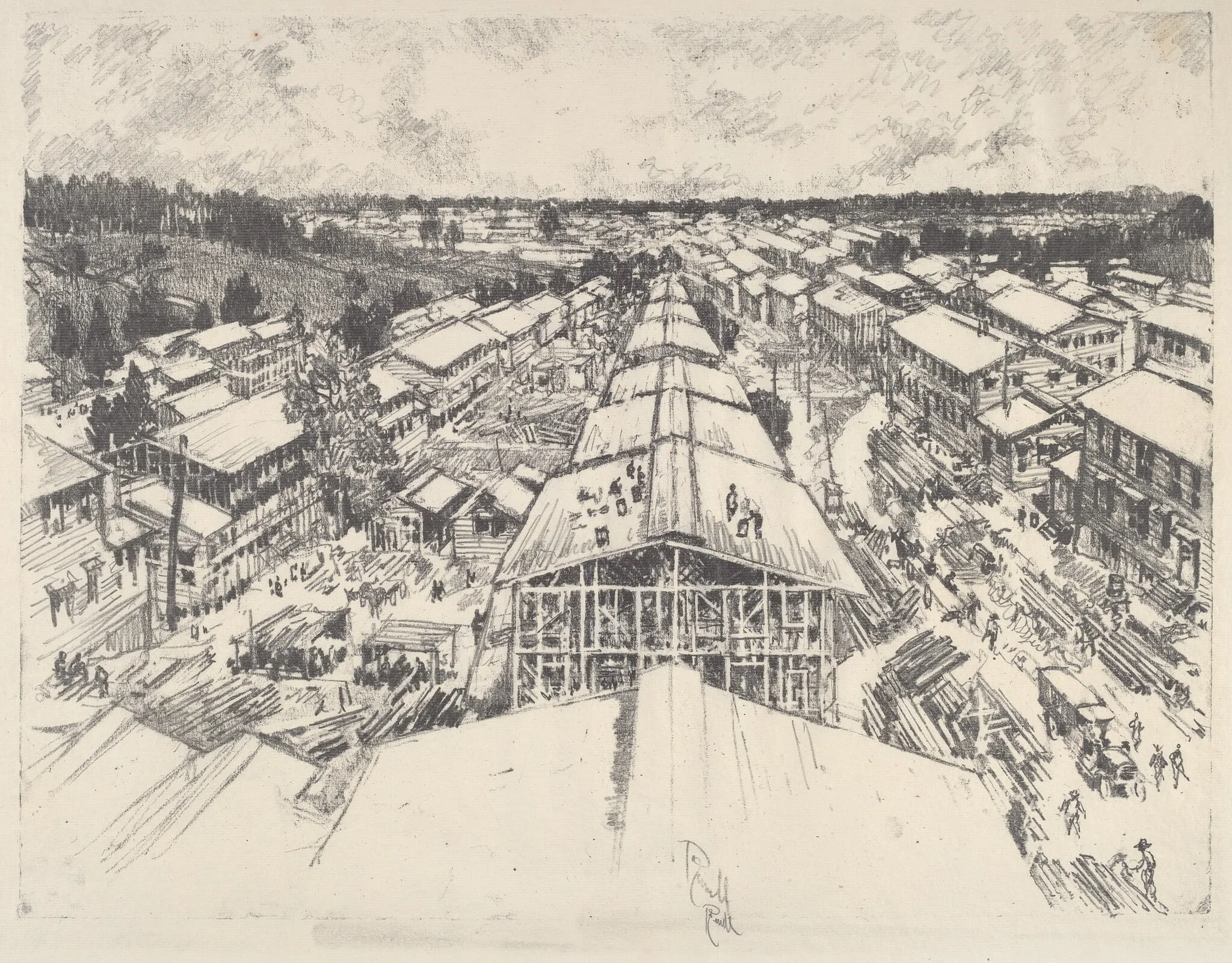 The Camp, the New Architecture, detail