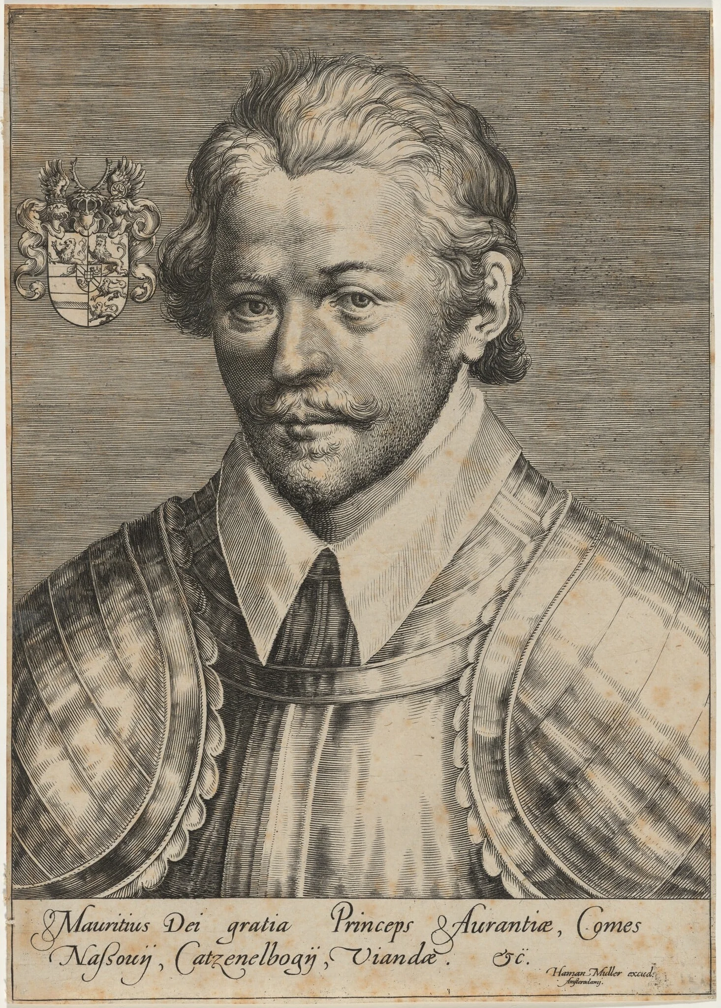 Maurice, Prince of Orange, detail