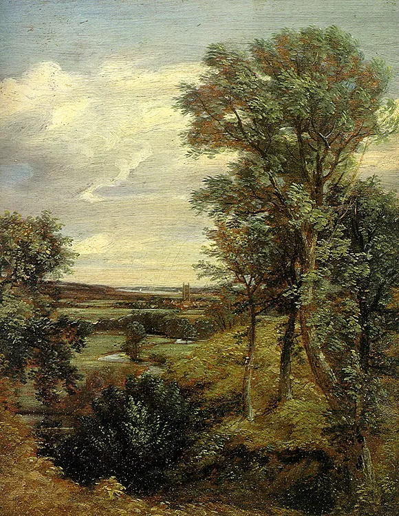 Dedham Vale, detail