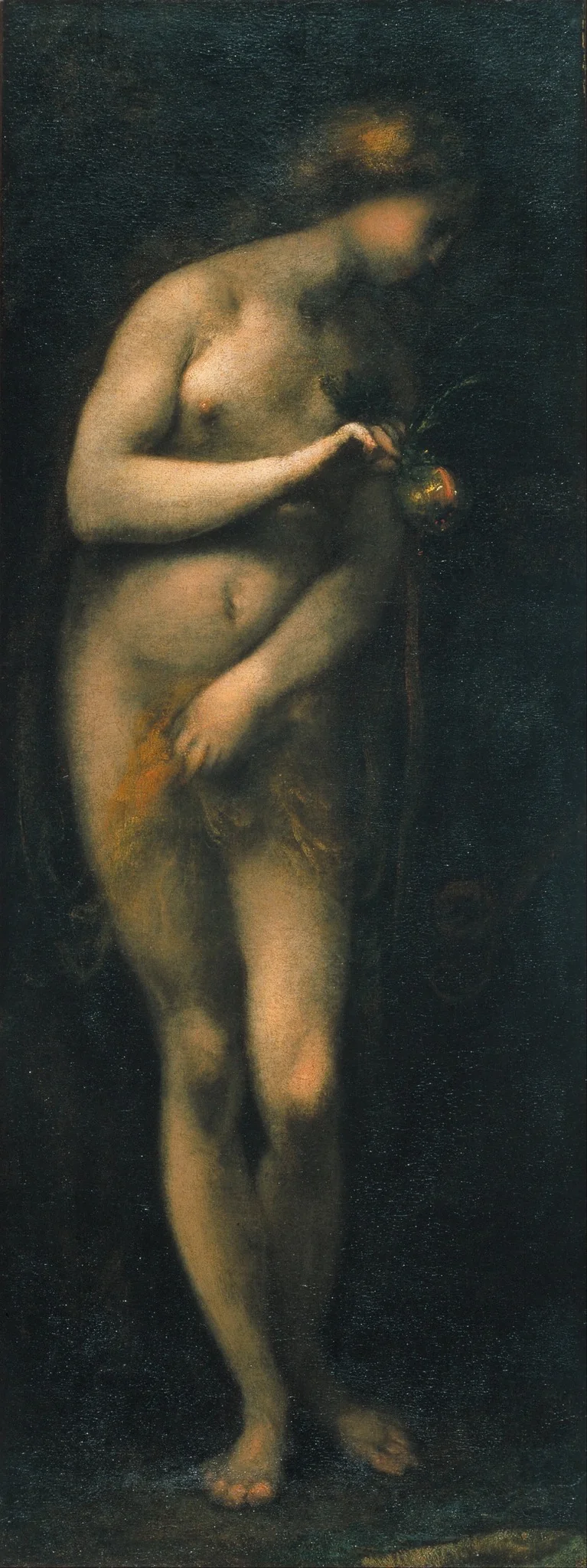 Temptation of Eve, detail