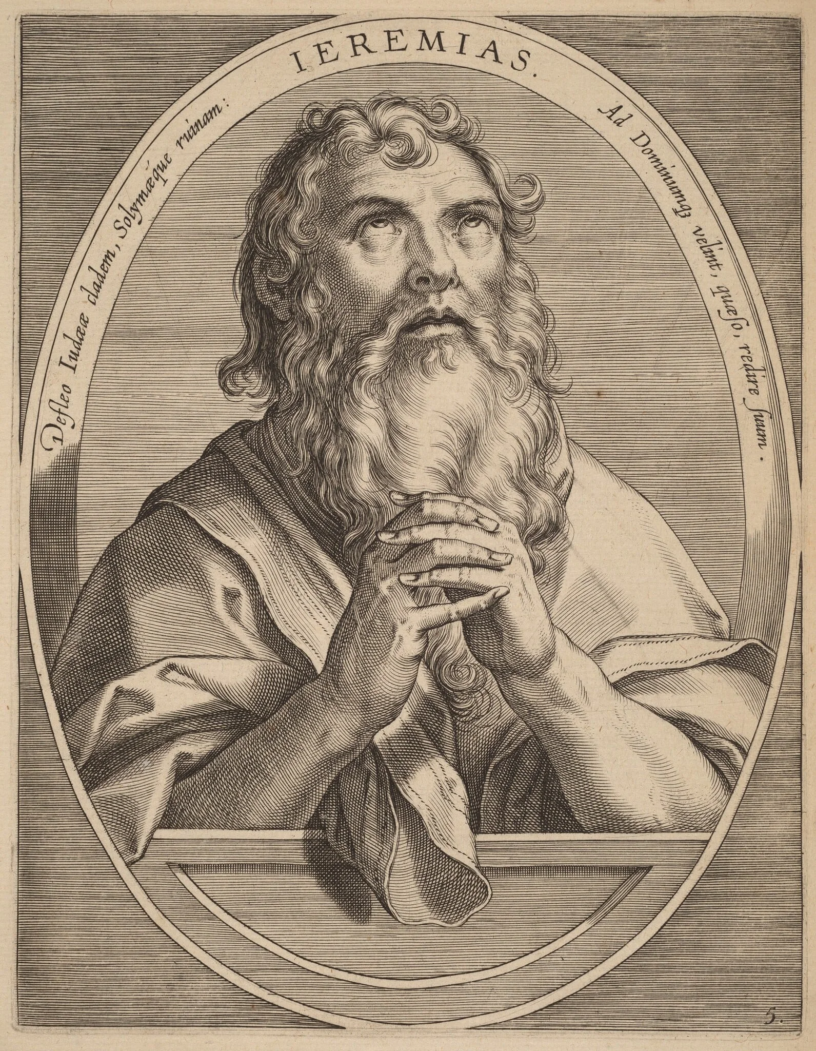 Jeremiah, detail