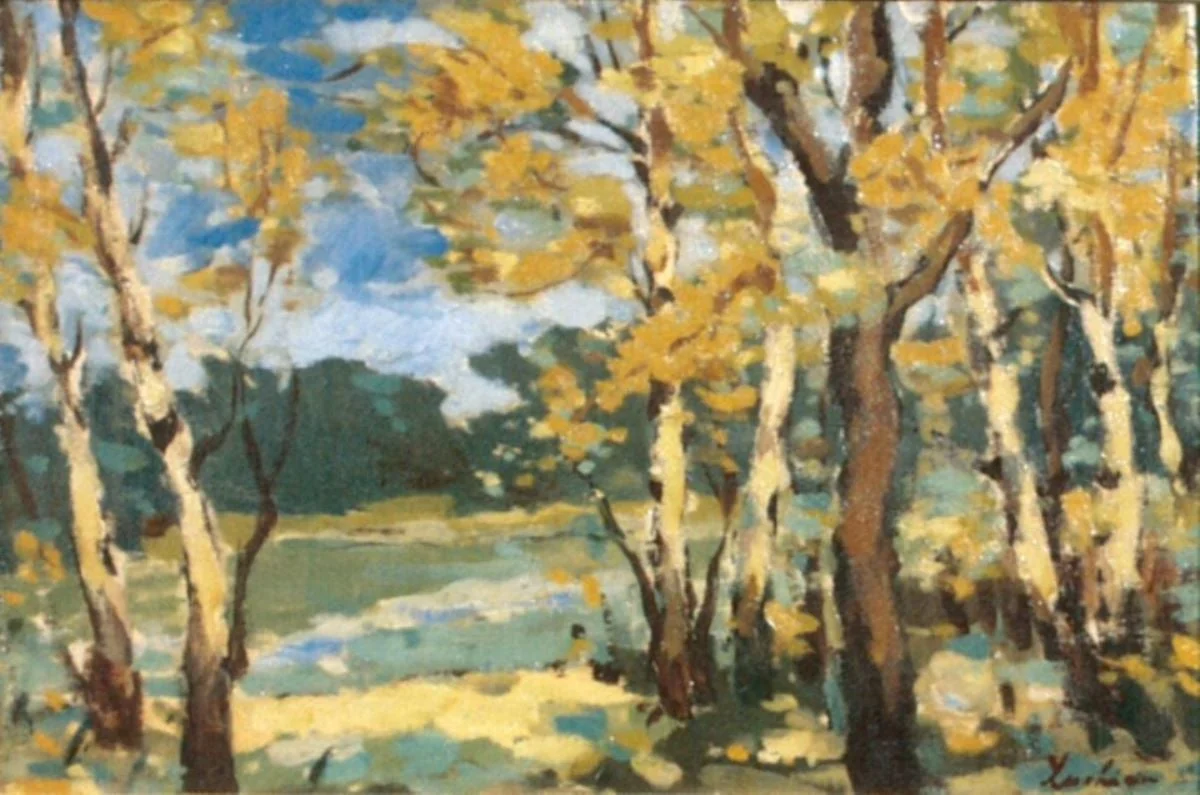Pădure toamna, detail