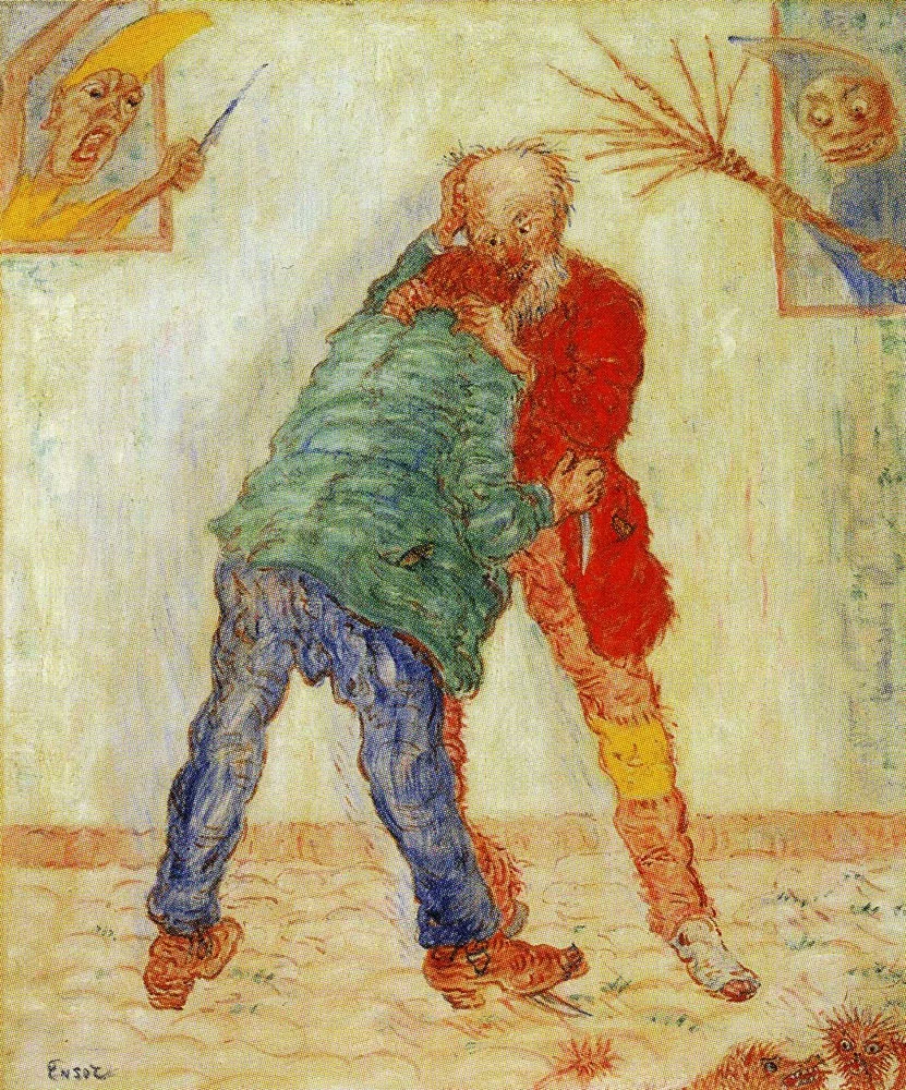 The Fight, detail