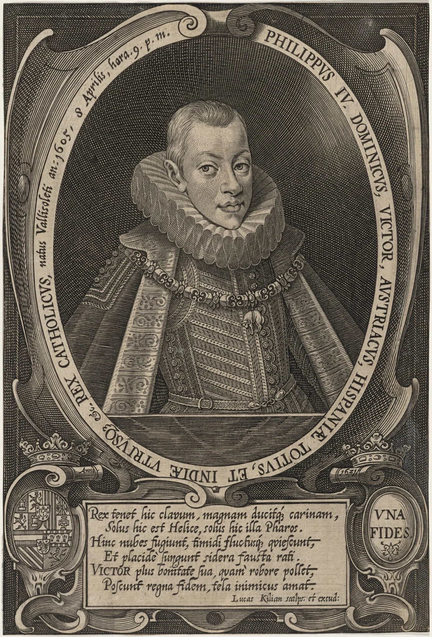 Philip IV, King of Spain, detail