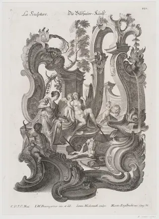The Seven Liberal Arts, by Johann Wolfgang Baumgartner, 1750