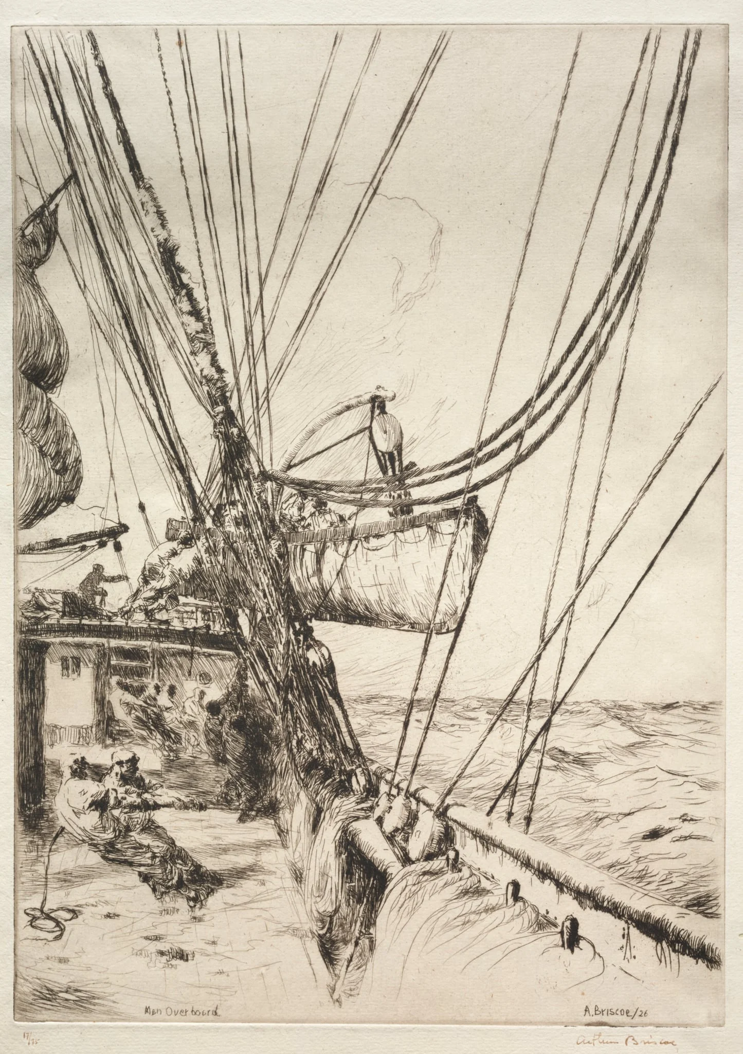 Man Overboard, detail