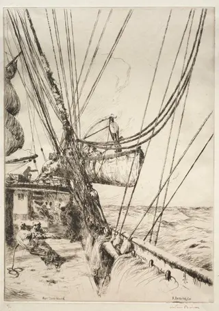 Man Overboard, by Arthur John Trevor Briscoe, 1926