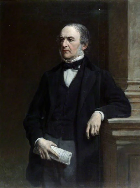 The Right Honourable William Ewart Gladstone (1809–1898), MP, detail