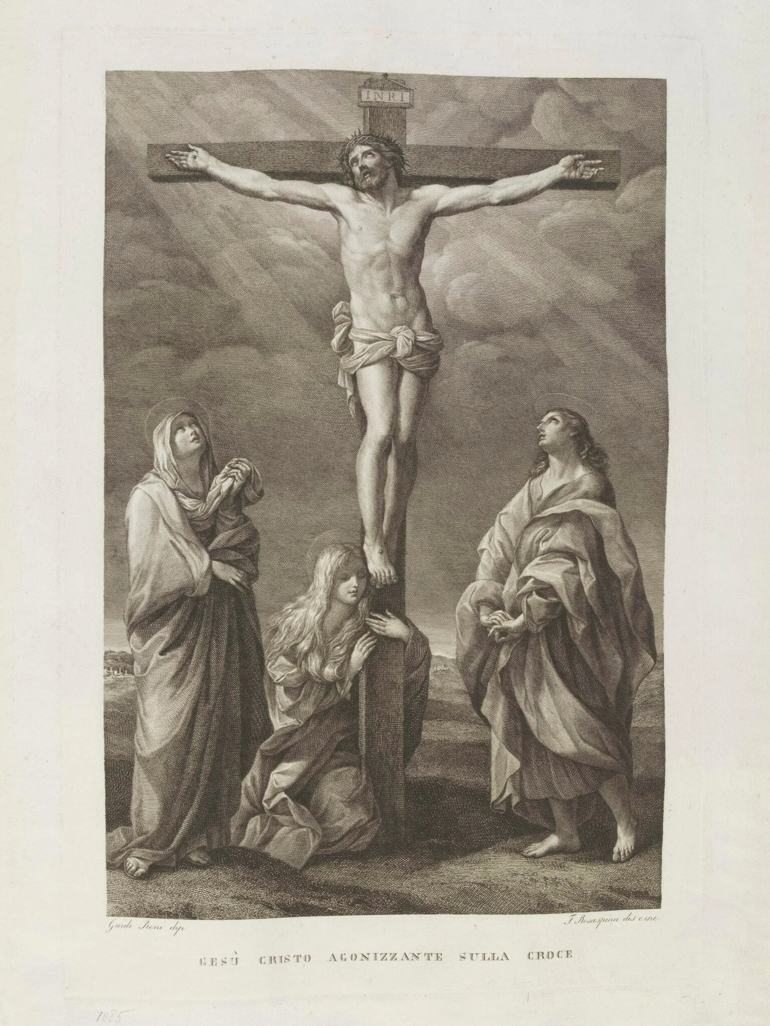 The Crucifixion, detail