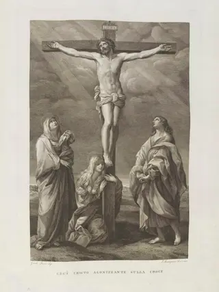 The Crucifixion, by Francesco Rosaspina