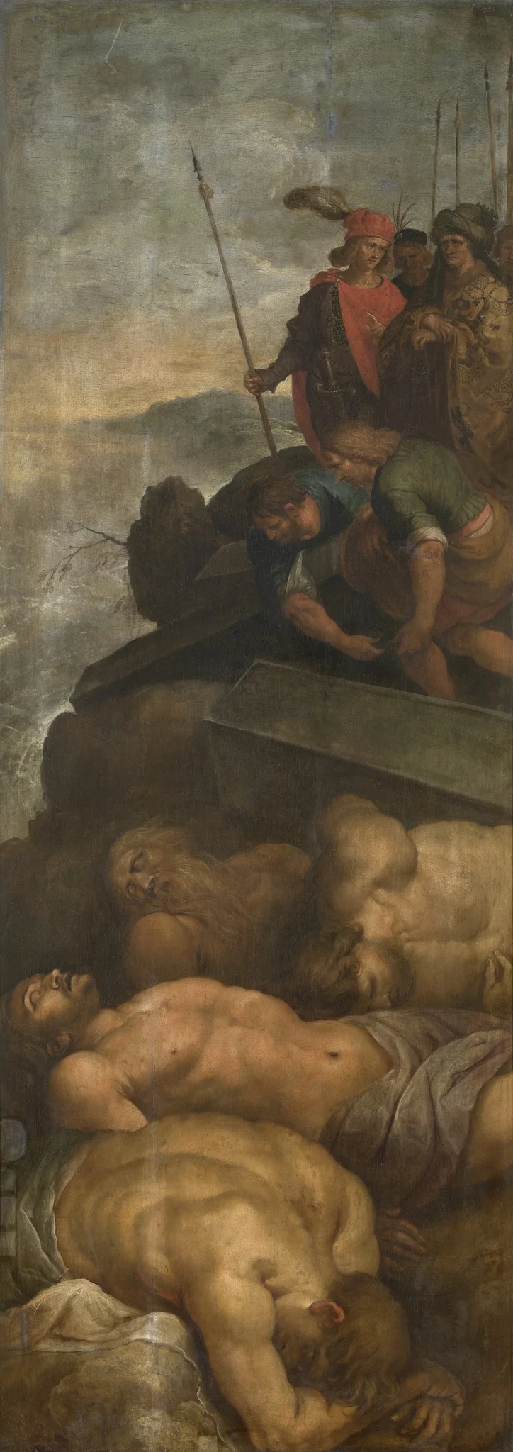 Martyrdom of Four Crowned, detail