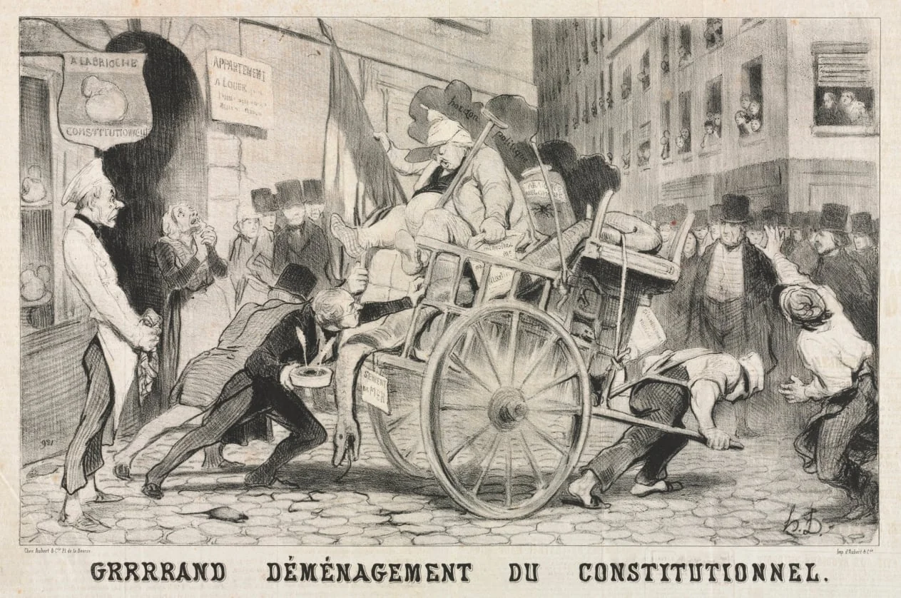 Great Removal of the Constitutional Establishment, detail
