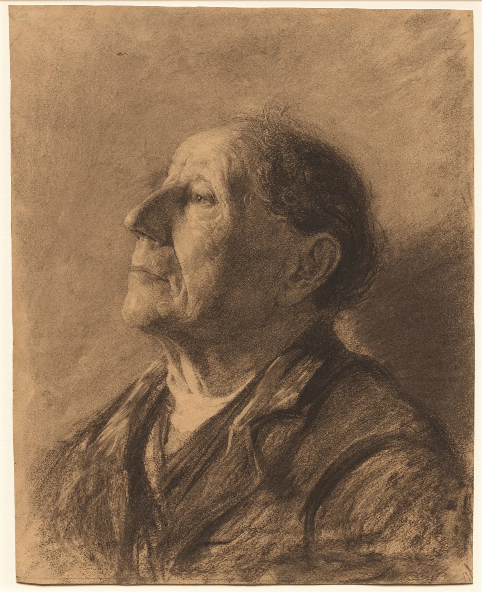 Portrait of an Old Man, detail
