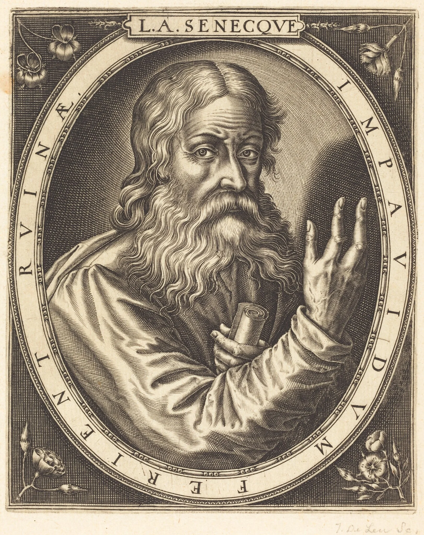 Seneca, detail