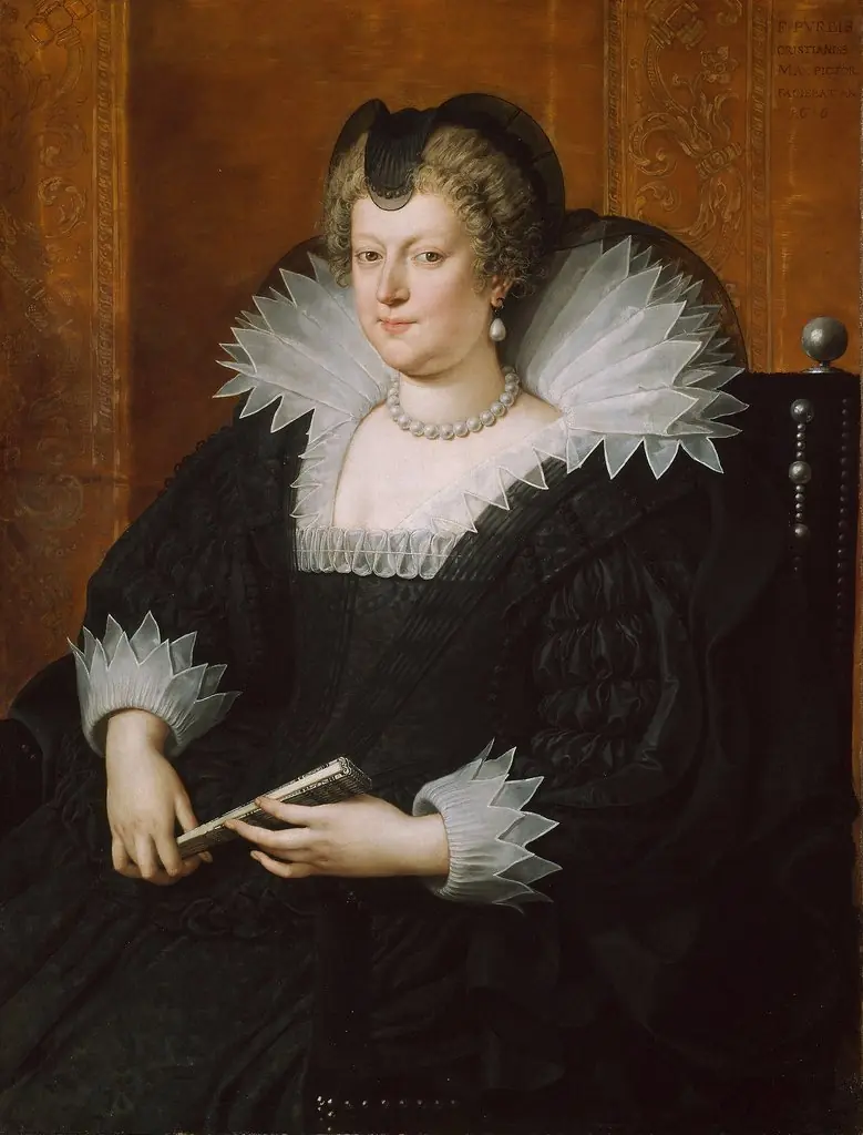 Marie de Médici, by Frans Pourbus, the Younger, oil, 1616