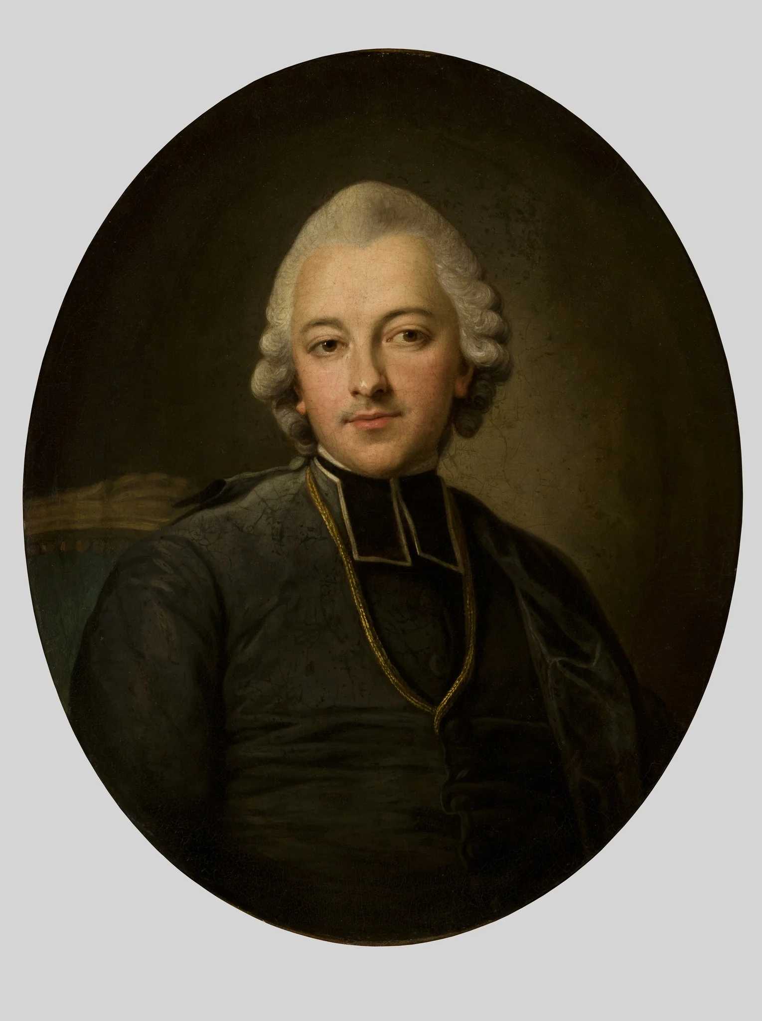 Portrait of Bishop Ignacy Krasicki, detail