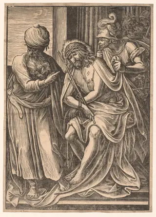 Ecce Homo, by Giuseppe Scolari, 1600