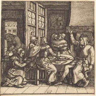 Exempel und Lehr Jetziger Welt Lauf, by Andreas Bretschneider III, ink, 1622