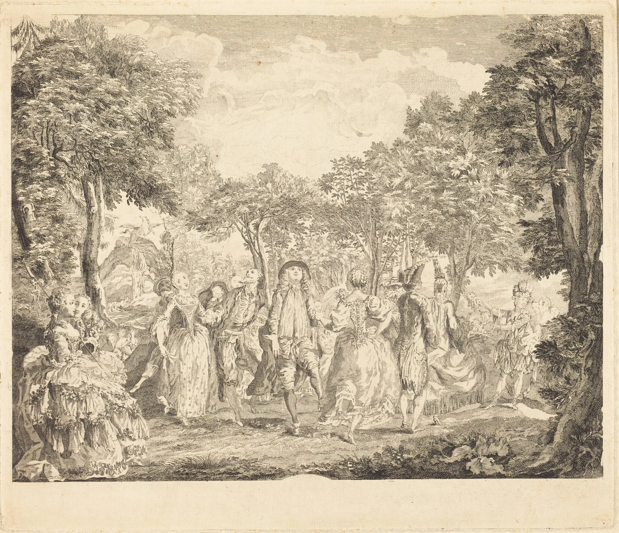 Ballet at the Opera, detail