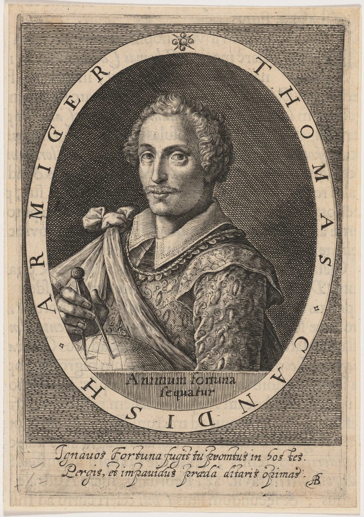 Thomas Cavendish, detail