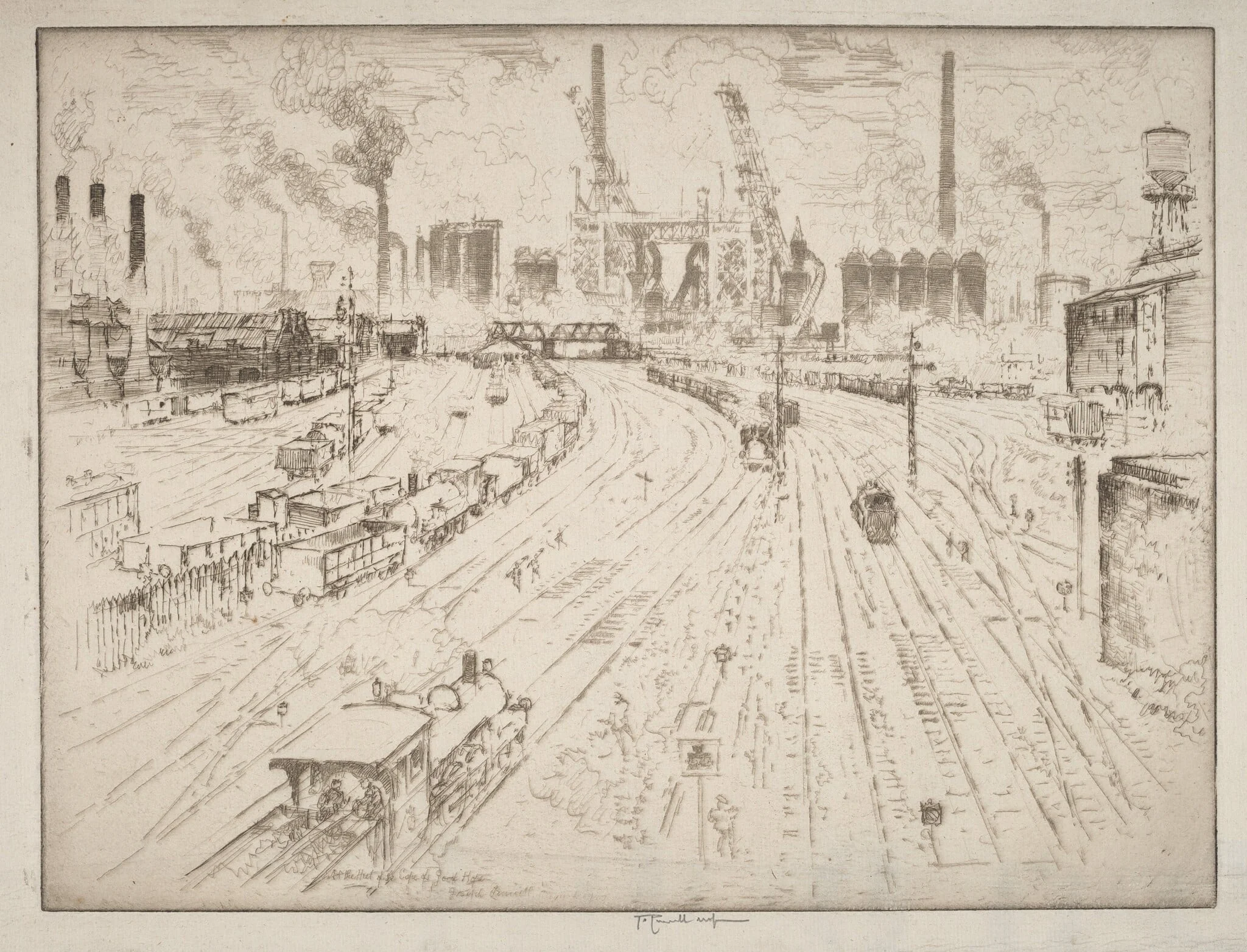 Tracks, Oberhausen, detail