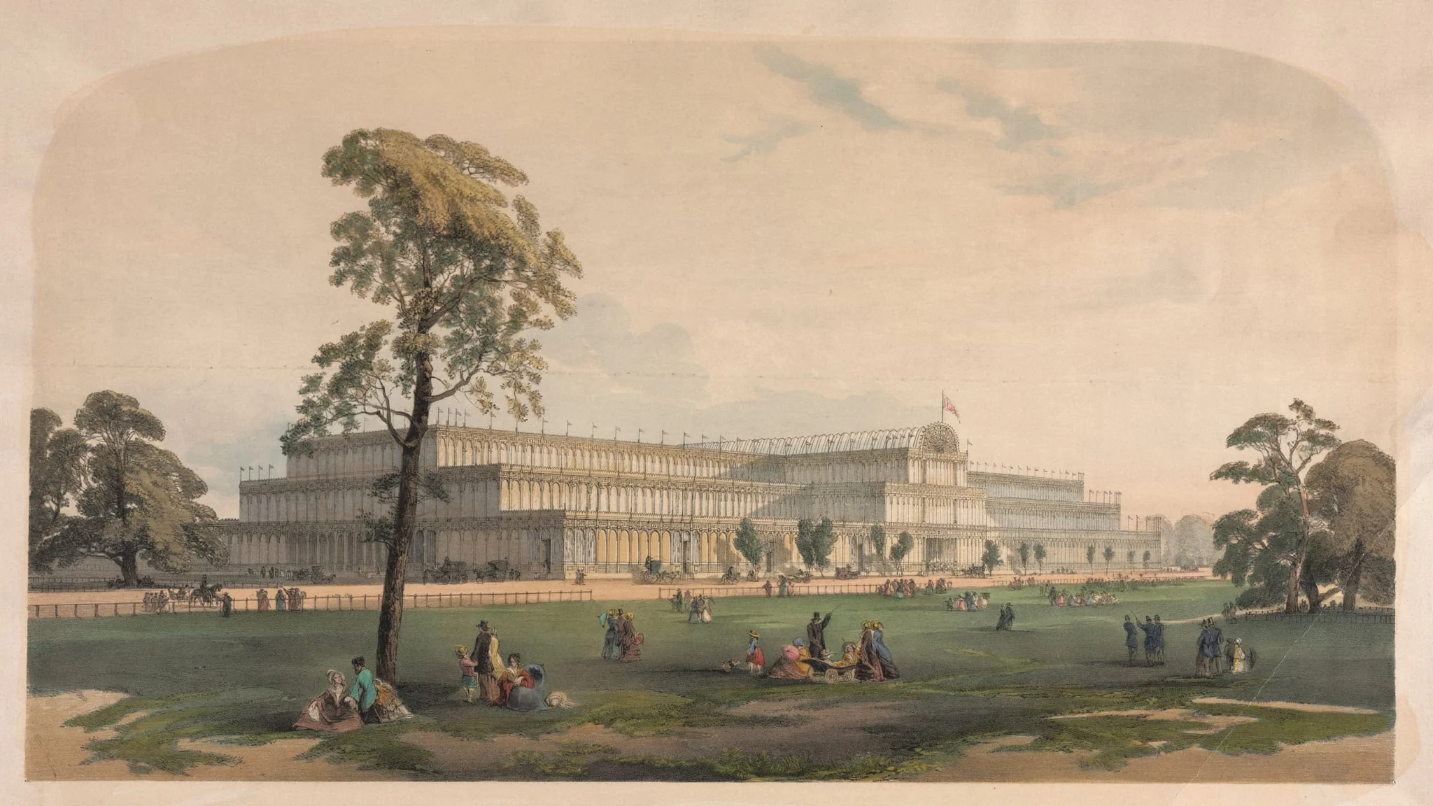 The Crystal Palace, detail