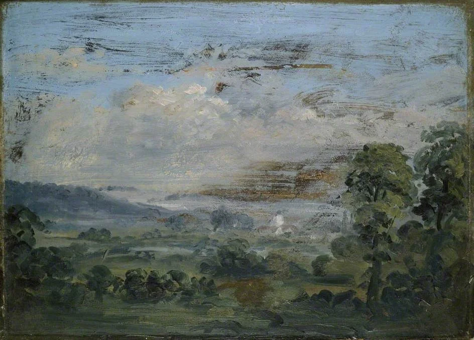 Britford Vale and Church, detail