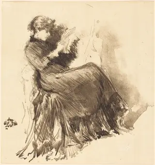Study, by James McNeill Whistler, 1878