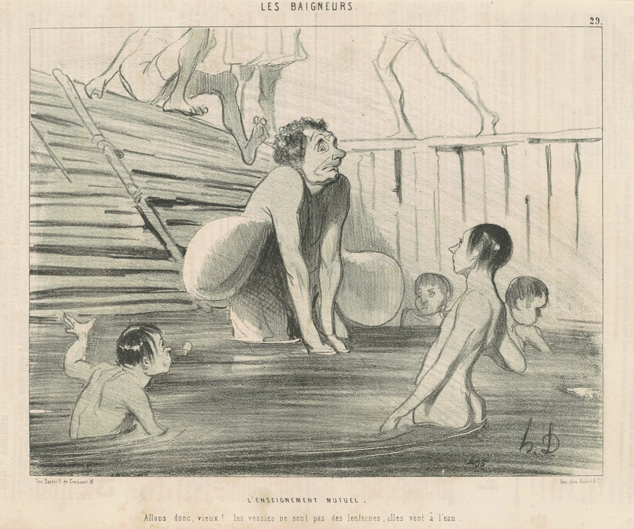 L'enseignement mutuel, detail