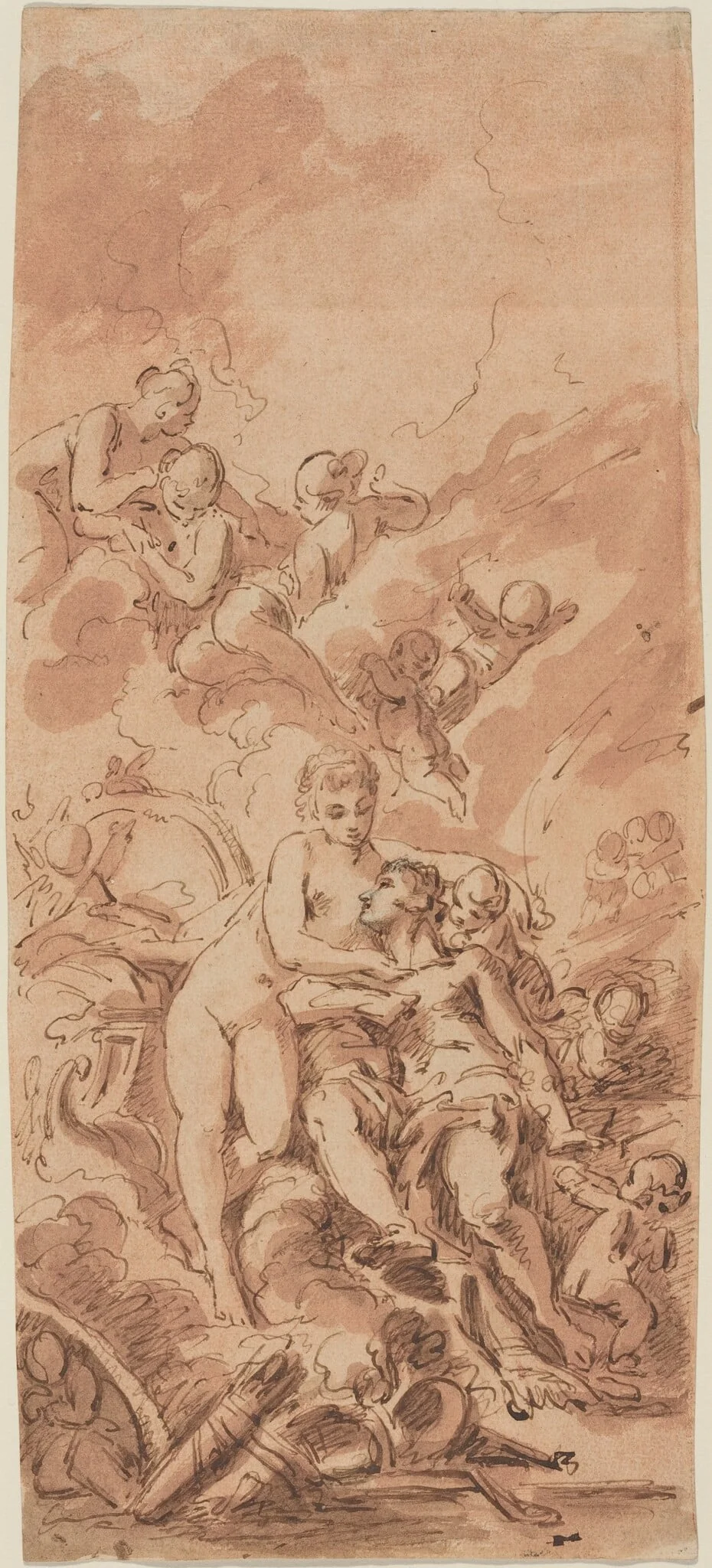 Venus at the Forge of Vulcan, detail