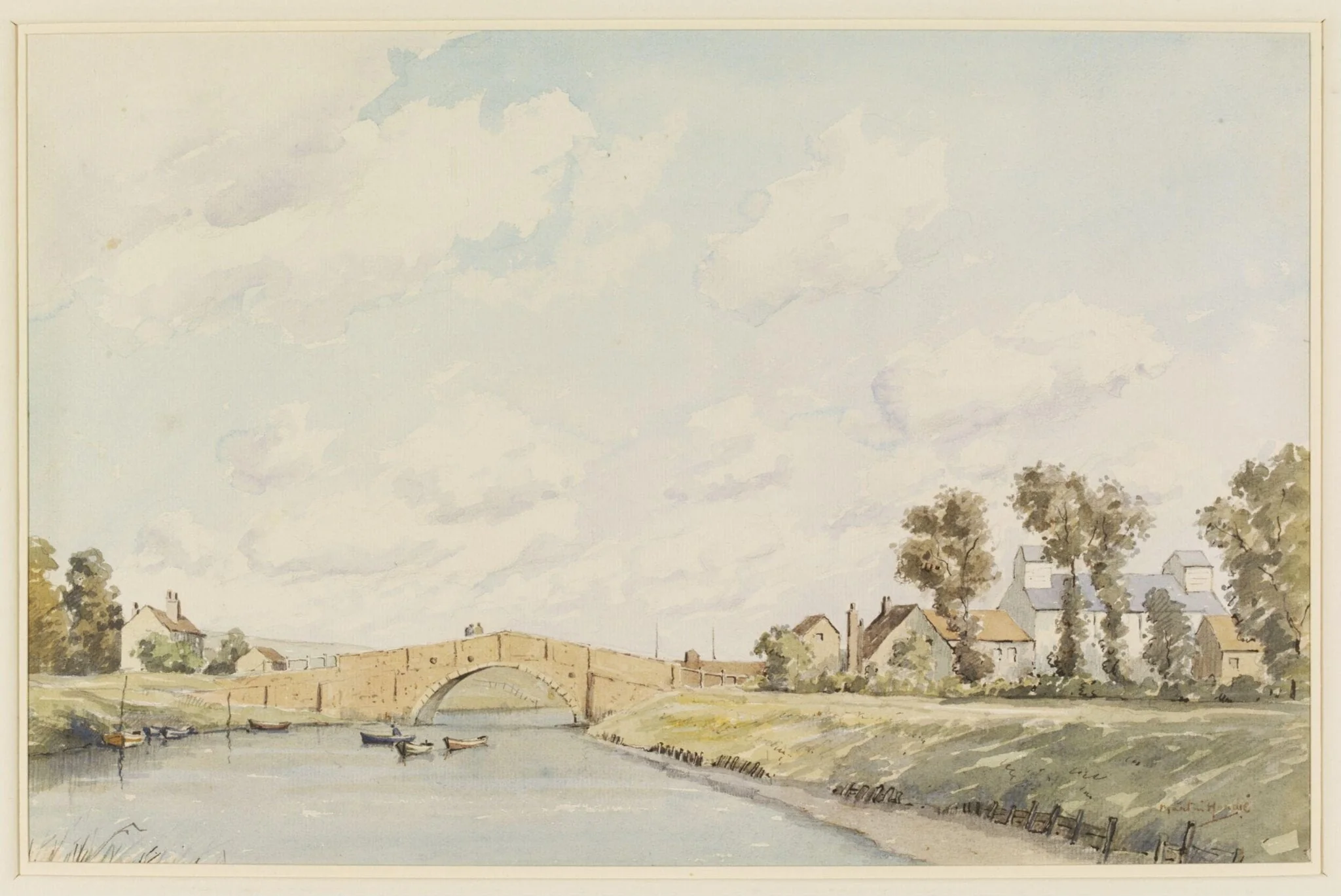 Snape Bridge, detail