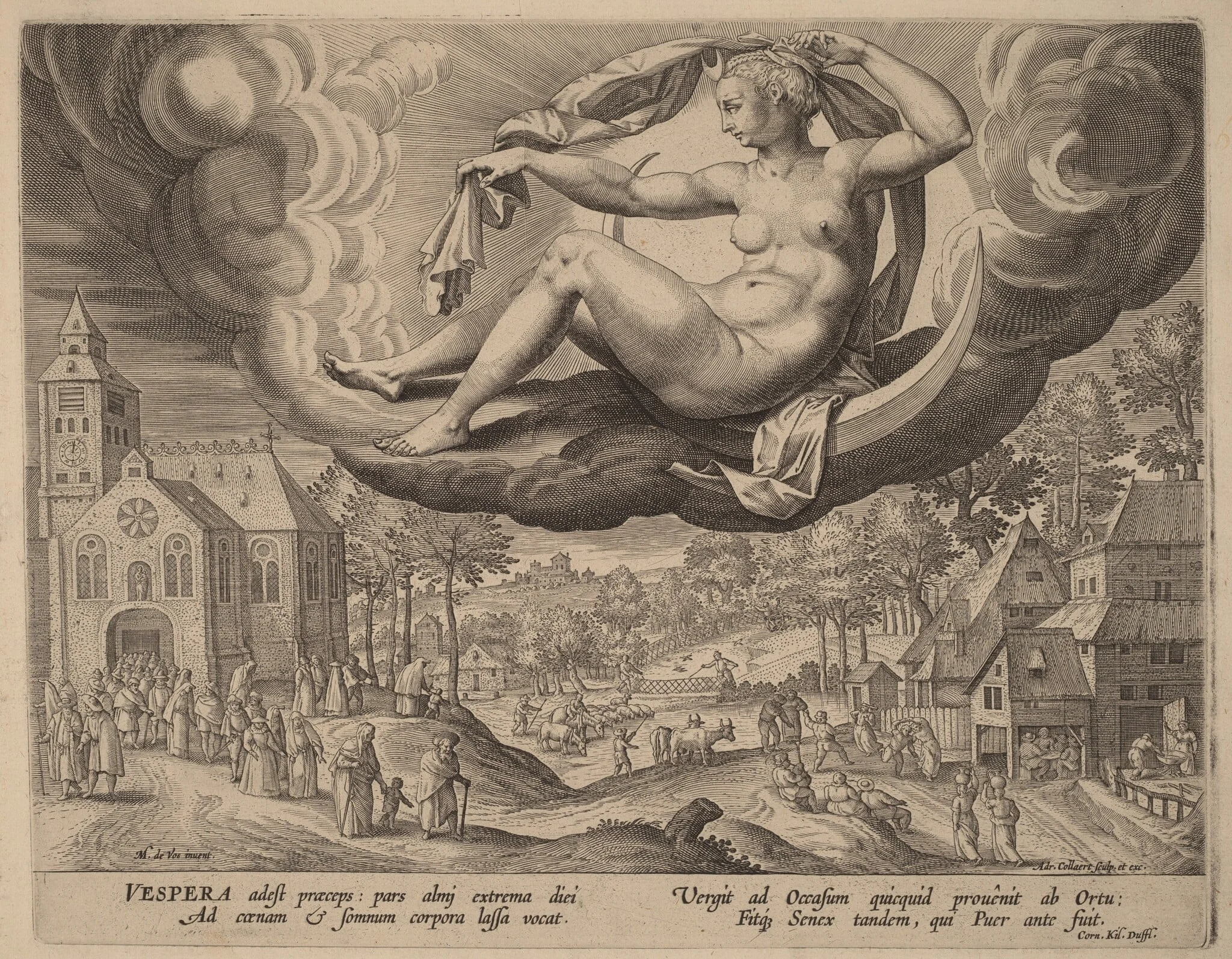 Evening, detail