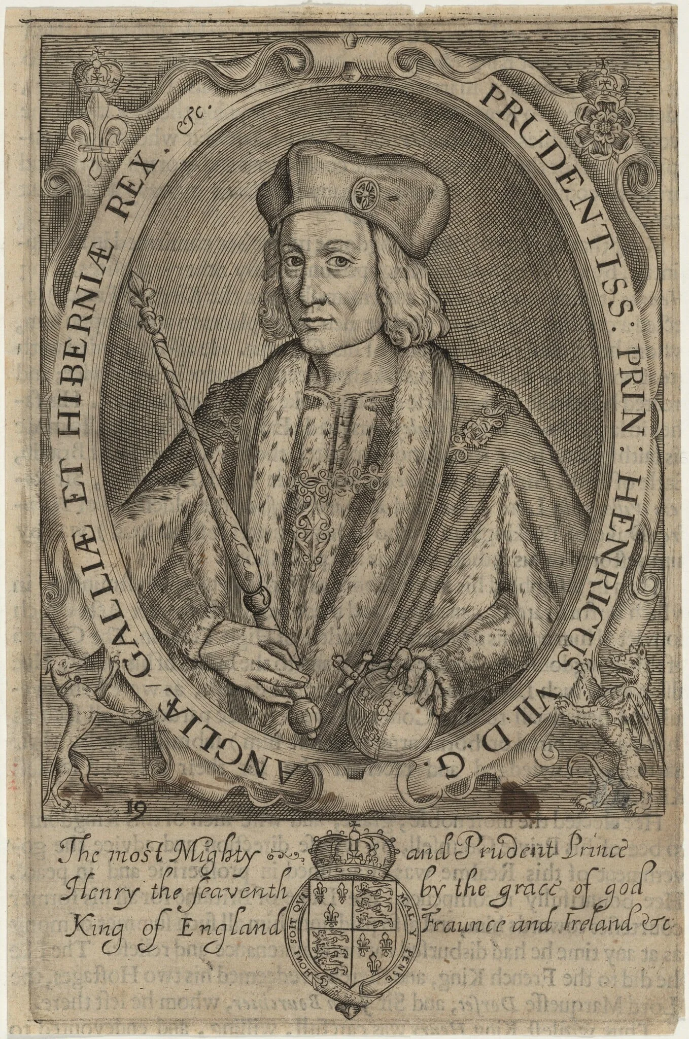 King Henry VII, detail