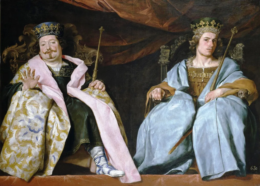Two Kings of Spain, by Alonso Cano, oil, 1641