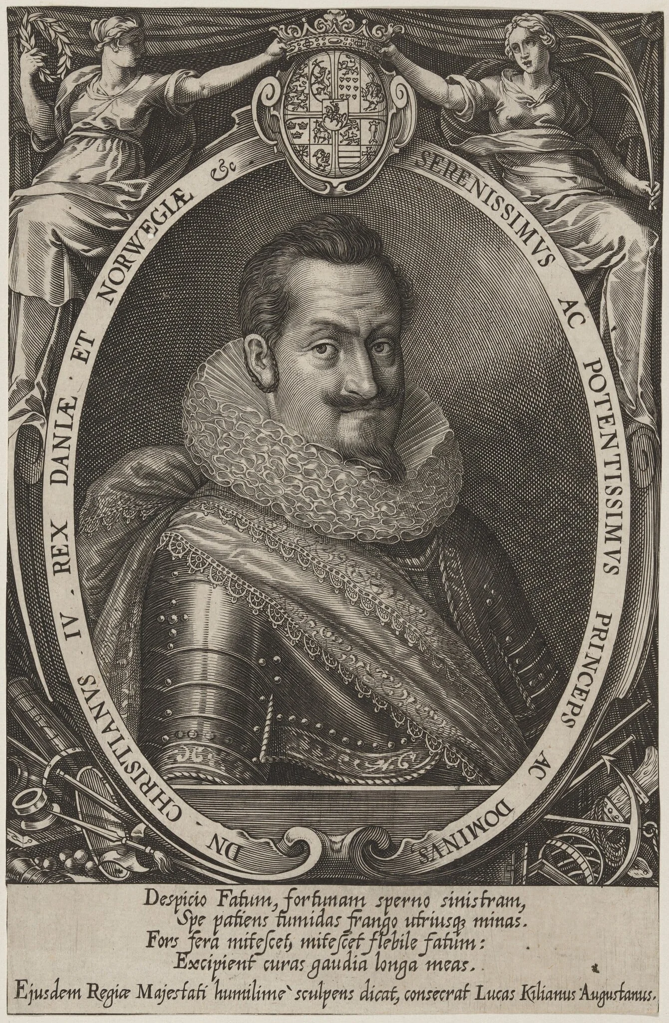 Christian IV of Denmark, detail