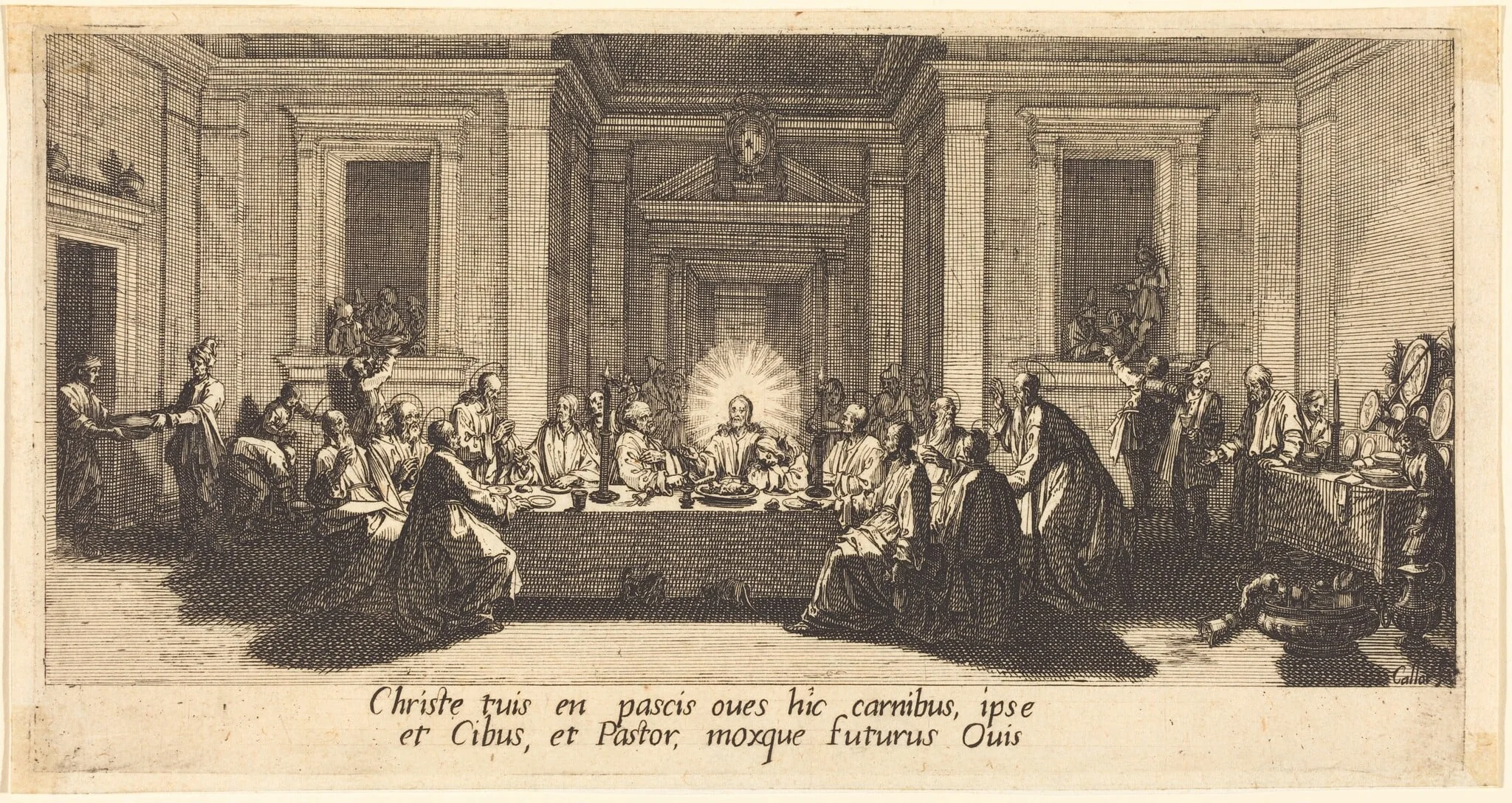 The Last Supper, detail