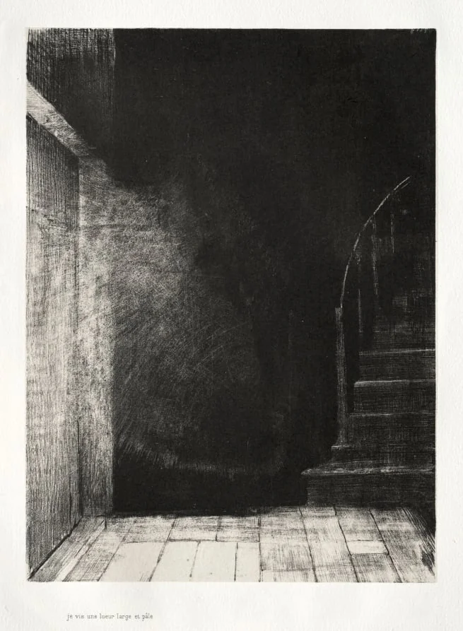 I Saw a Flash of Light, Large and Pale, detail
