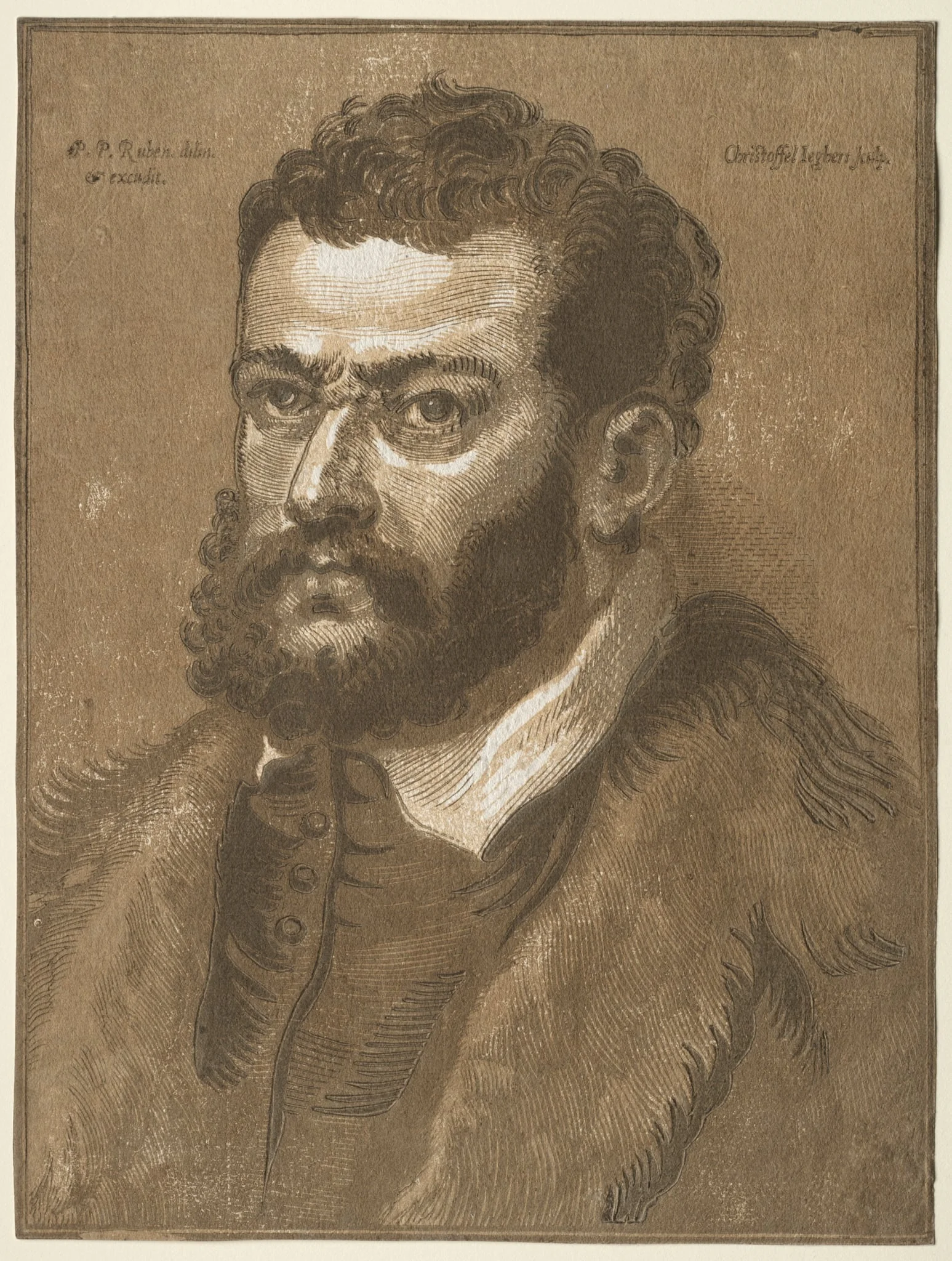 Bust of a Bearded Man (Doge Giovanni Cornaro), detail
