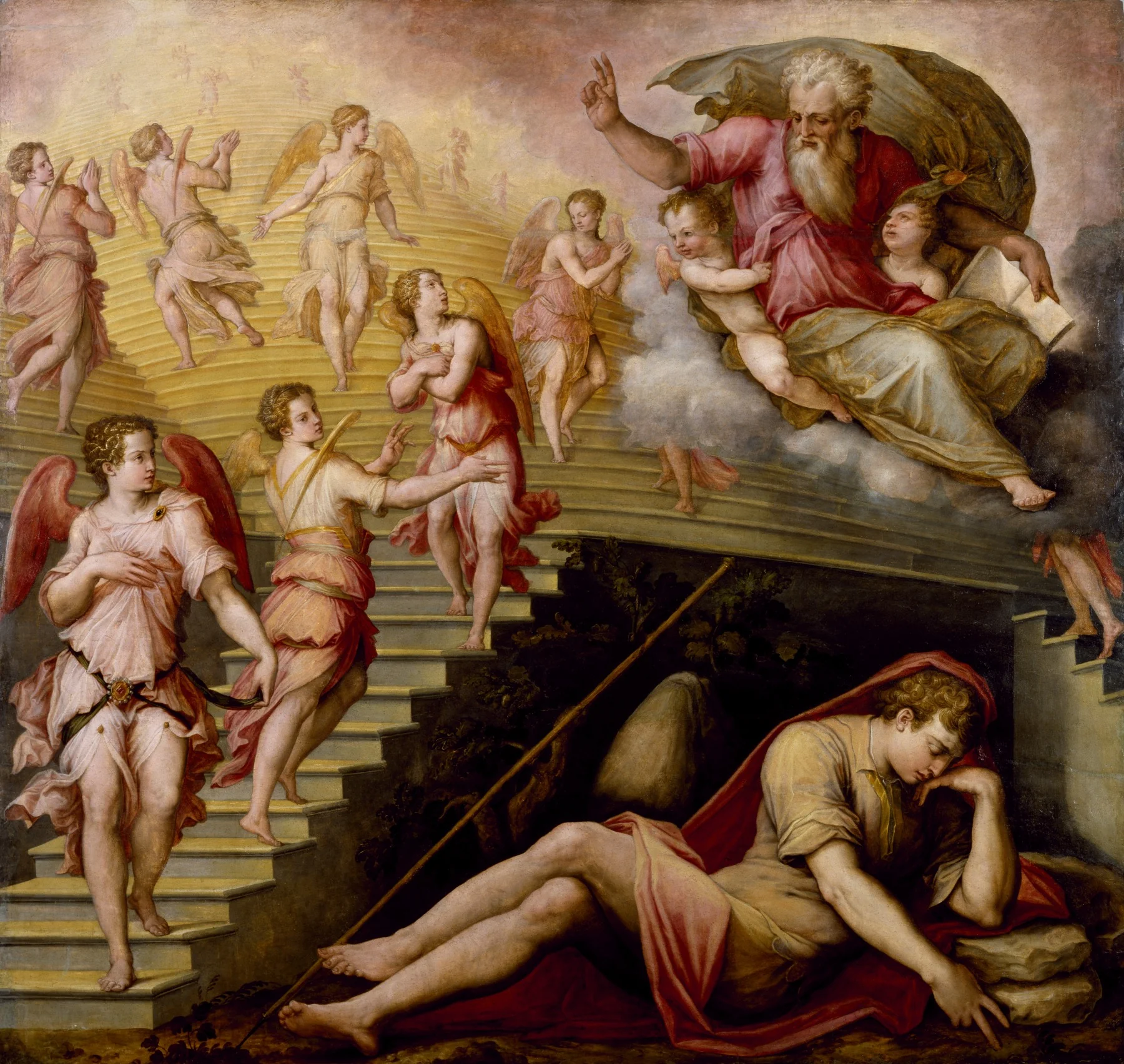 Jacob's Dream, detail