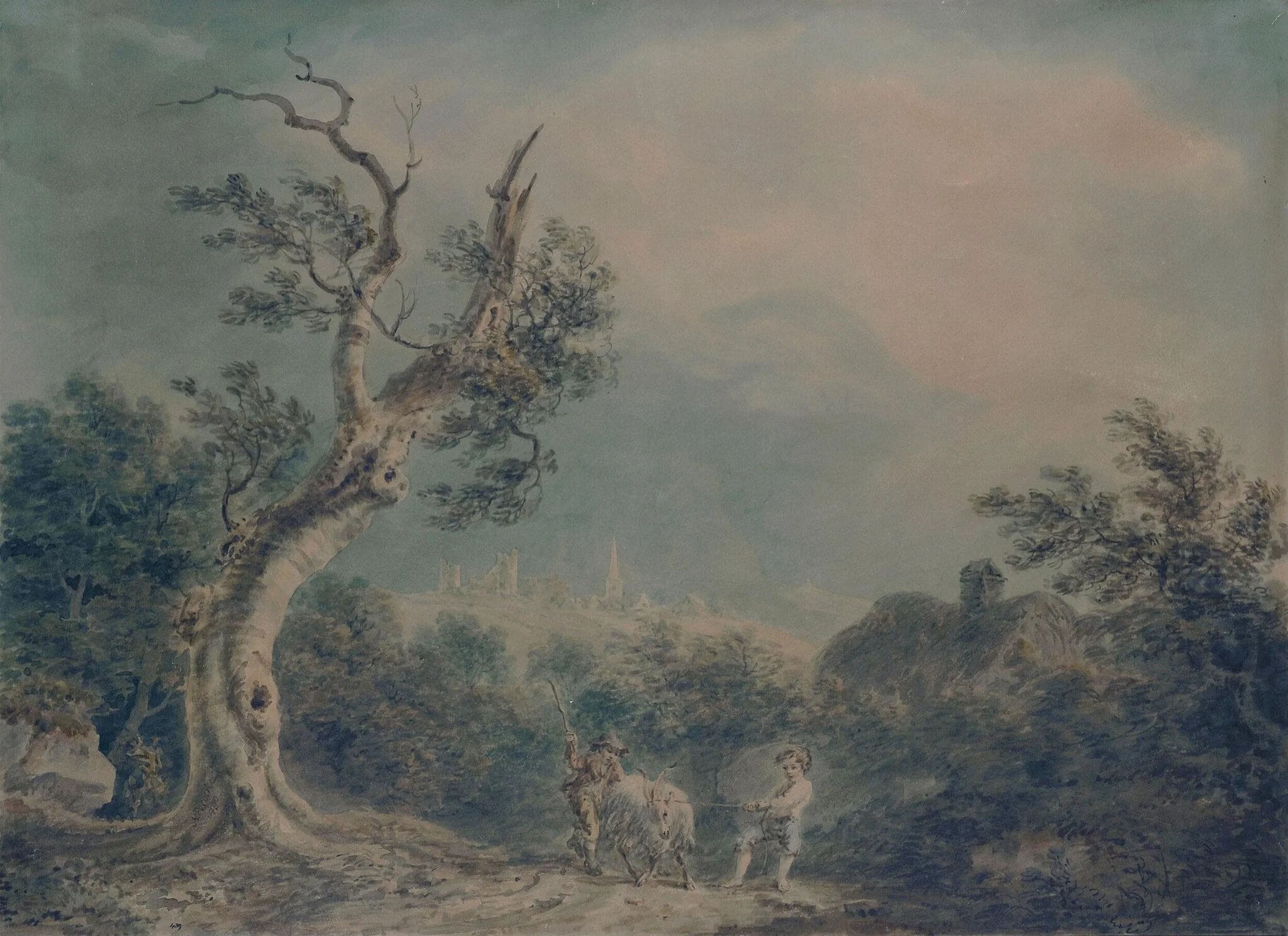 A Mountainous Country, detail