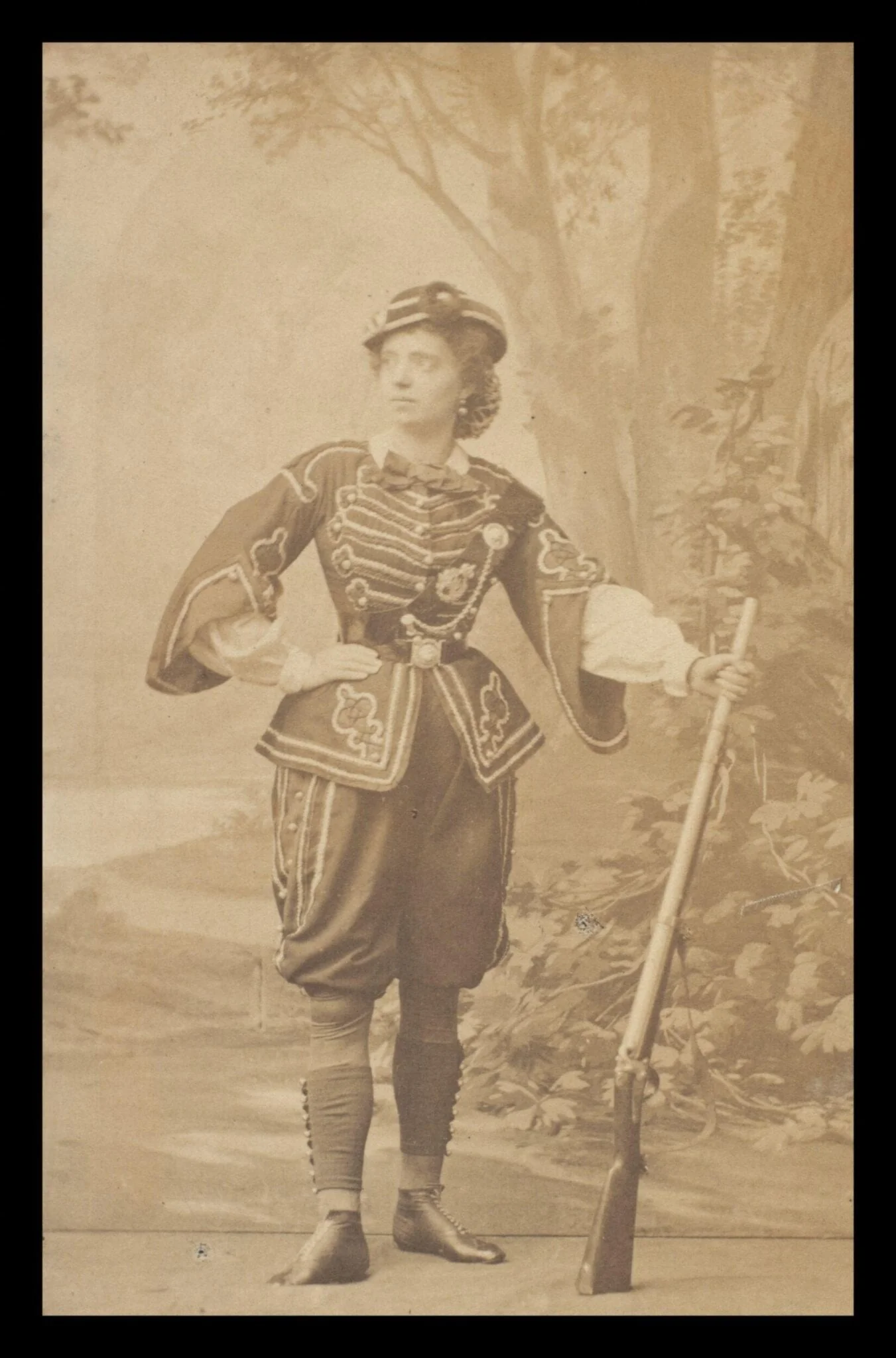 Guy Little Theatrical Photograph, detail