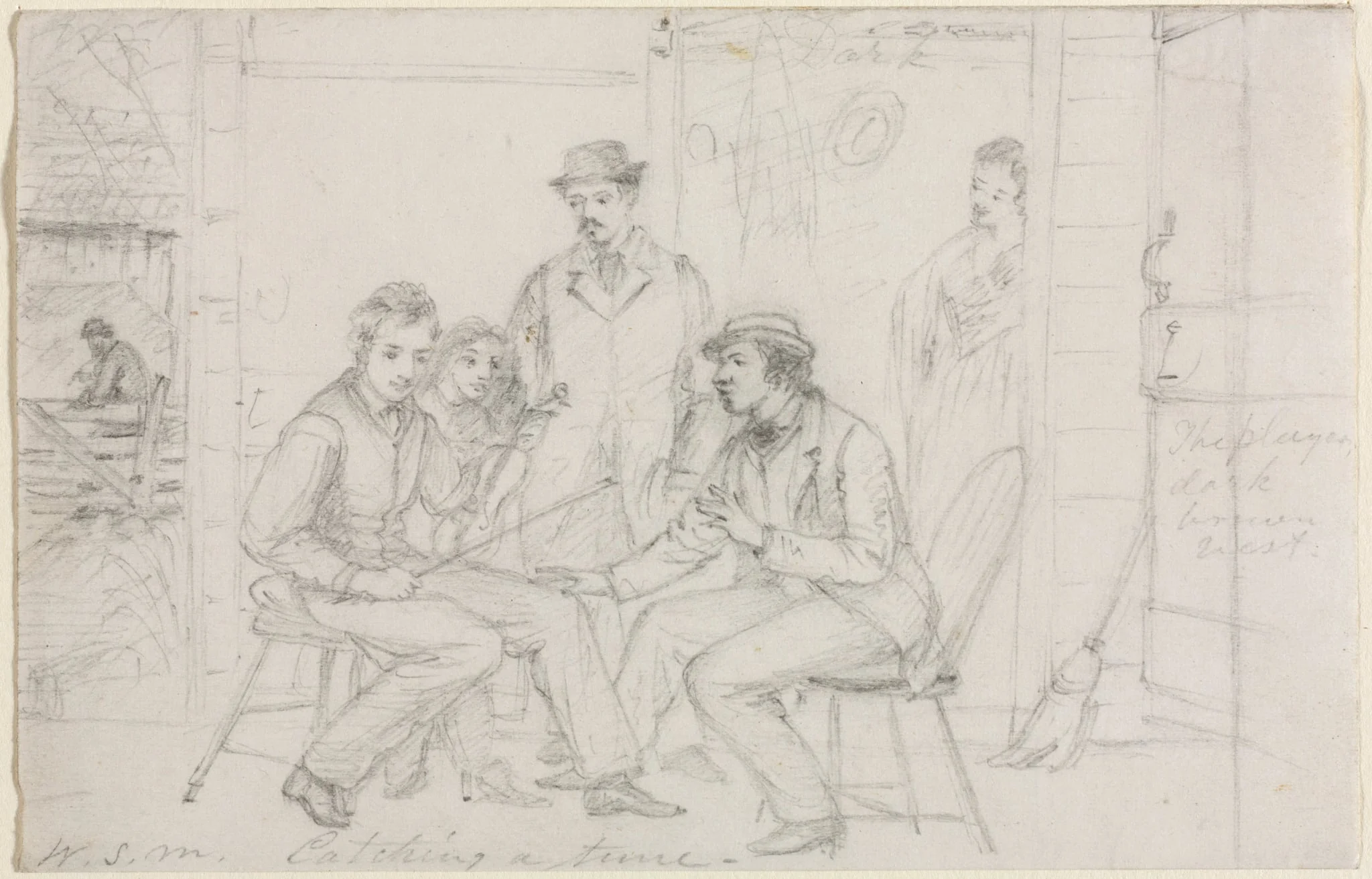 Catching a Tune, detail