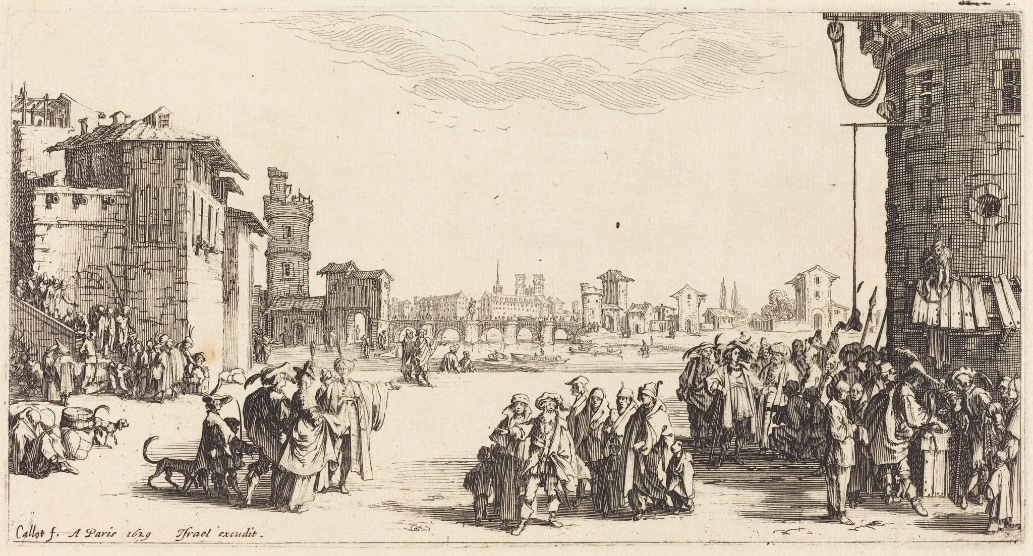 The Slave Market, detail