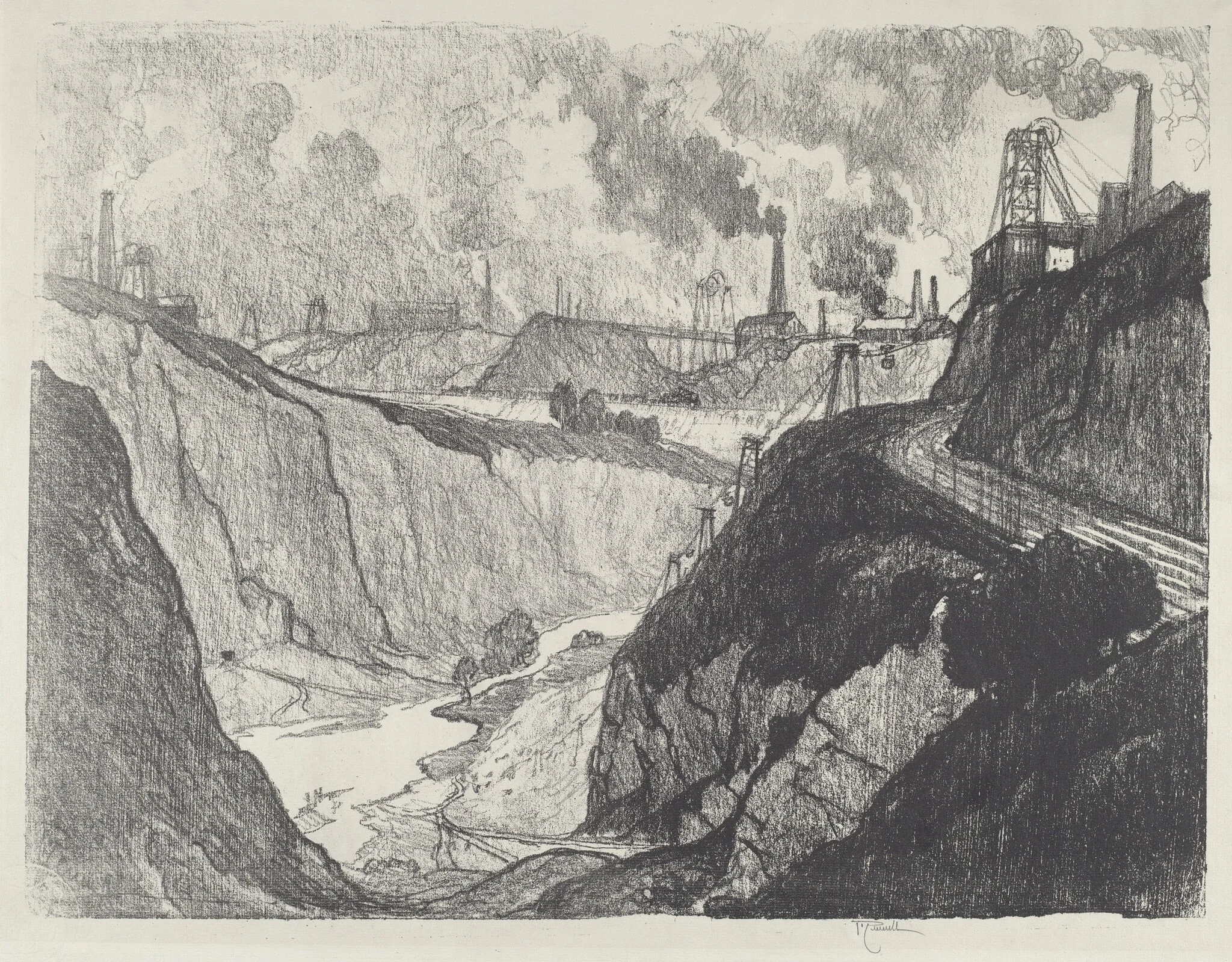 The Iron Mine, detail