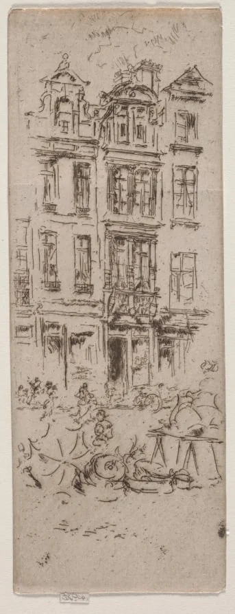 Flower Market, Brussels, detail