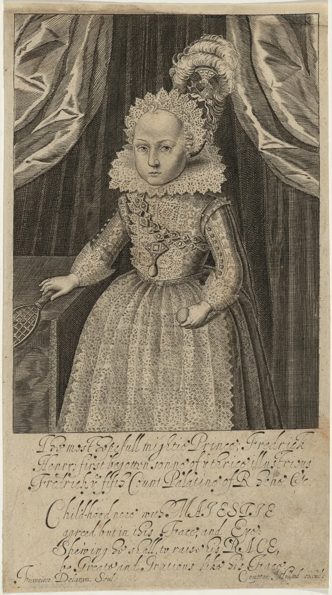 Prince Frederick Henry, detail